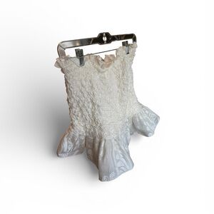 Elegant White Alexis Skirt